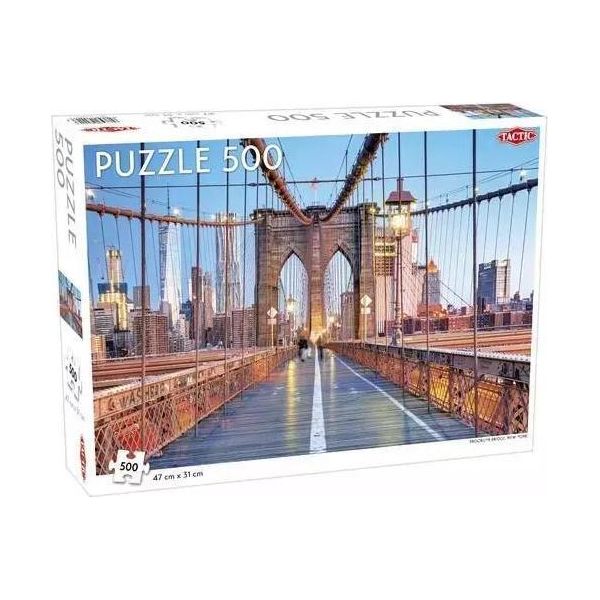 Puzzle 500 Around The World: Ponte Di Brooklyn-image