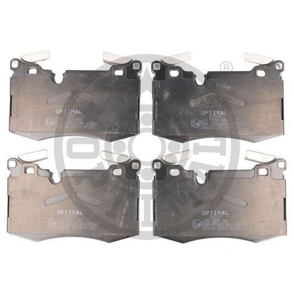 Set Di Pastiglie Freno Anteriori Optimal Pastiglie Freno Per Mini Hatchback (R56) BP-12597-image