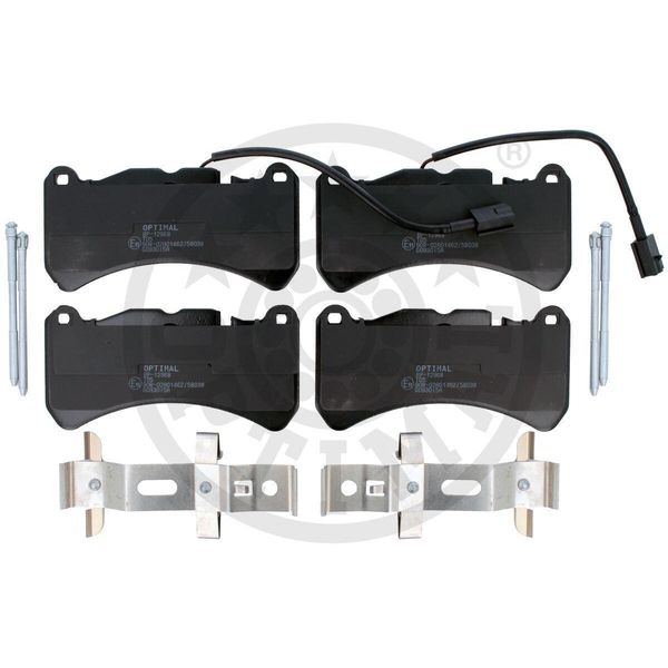 Set Di Pastiglie Freno Anteriori Optimal Pastiglie Freno Per Alfa Romeo Giulia (952) BP-12968-image