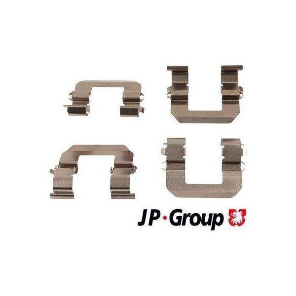 Jp Group 3564003110 Set Di Accessori Pastiglie Freno A Disco Anteriori Per Hyundai Tucson (Jm) Per Kia Sportage (Je, Km)-image