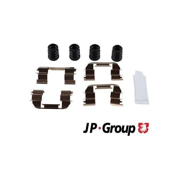 Jp Group 6364002810 Set Di Accessori Pastiglie Freno A Disco Anteriori Per Chevrolet Aveo Hatchback (T300) Aveo Berlina (T300) Cobalt Ii-image