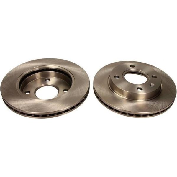2X Disco Freno Maxgear 19-0711 Anteriore Per Ford Fiesta Mk4 Hatchback (Jas Jbs)-image