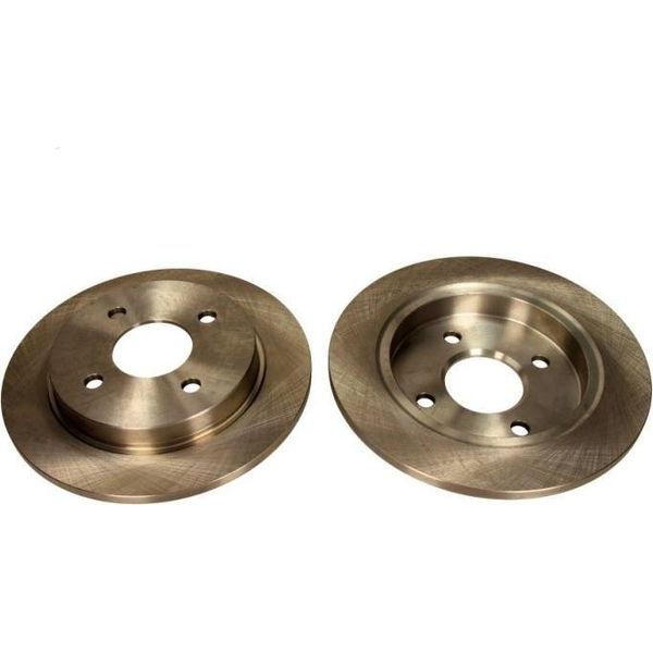 2X Disco Freno Maxgear 19-0781 Posteriore Per Ford Fiesta Mk6 Hatchback (JA8 JR8)-image