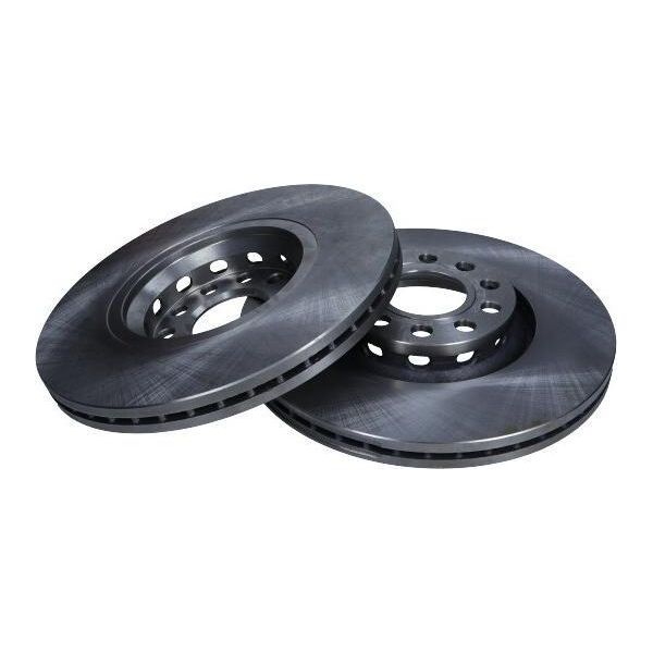 2X Disco Freno Maxgear 19-0760 Anteriore Per Vw Passat Variant (3B6) Passat (3B3)-image
