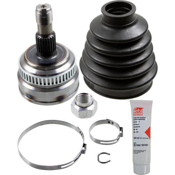 Febi Bilstein Kit Giunti Albero Di Trasmissione Lato Ruota Anteriore Destra Anteriore Sinistra Adatto Per MERCEDES-BENZ Classe A (W168) 185922-image