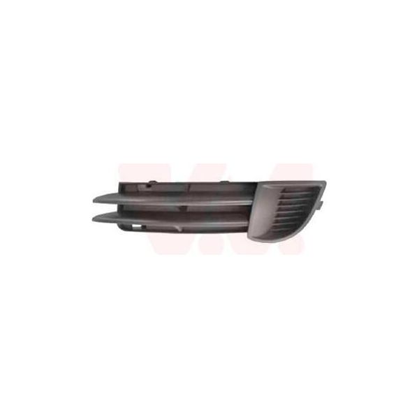 Van Wezel Griglia Di Ventilazione Paraurti Per Audi A3 Sportback (8PA) Senza Foro/Fori Per Fendinebbia-image