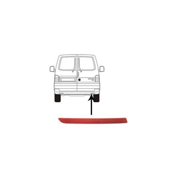 Van Wezel Riflettore 5790940 Paraurti Destro Per Vw Transporter V Bus (7HB, 7HJ, 7EB, 7EJ, 7EF, 7EG, 7HF, 7EC)-image