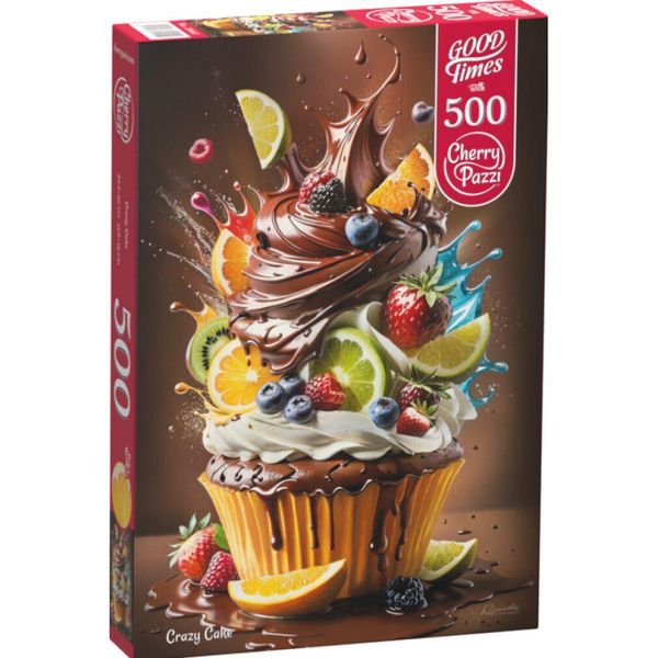 Cherry Pazzi Puzzle Crazy Cake 500 Teile-image