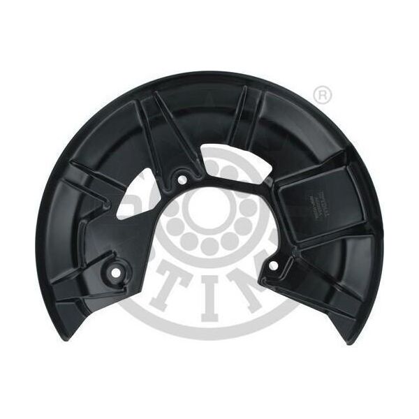 Optimal Paraspruzzi Per Vw Passat Variant (33B) Anteriore Sinistro BSP-1035L Piastra Di Ancoraggio-image