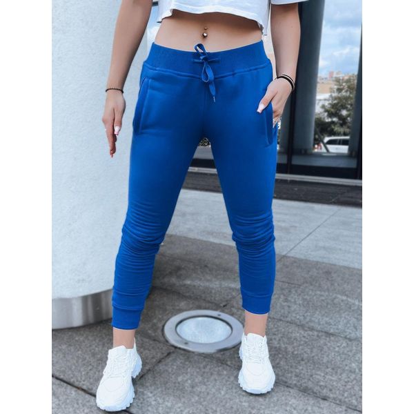 Dstreet Pantalone Da Donna In Felpa Blu Scuro S-image
