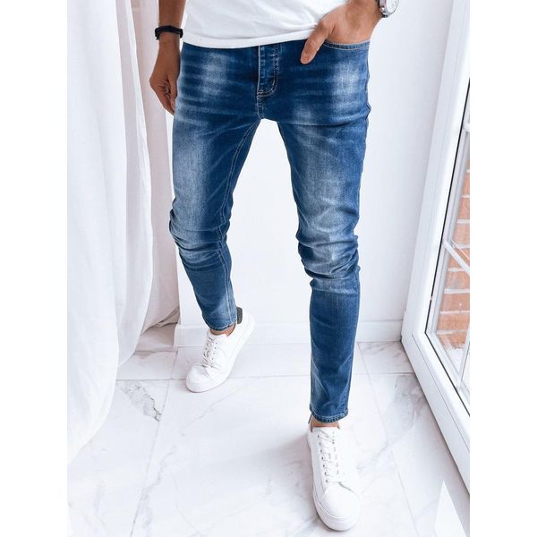 Pantaloni Denim Da Uomo O13 Blu Chiaro S33-image