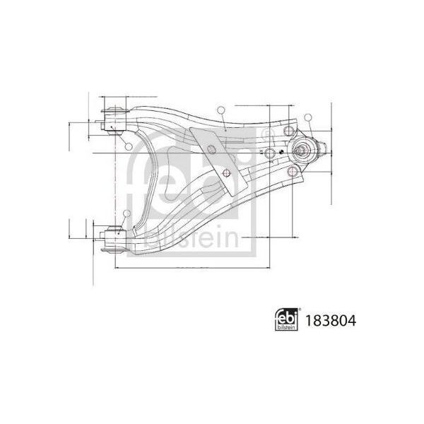 Braccio Di Controllo Dacia Duster I (04/10-), Duster Ii (10/17-) Renault Captur (03/16-) Pr-image