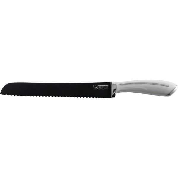 Brotmesser Carl Schmidt Sohn "Garmisch", Grau, Edelstahl, Kochmesser, Brotmesser, Griff Aus Perlmuttimitat-image