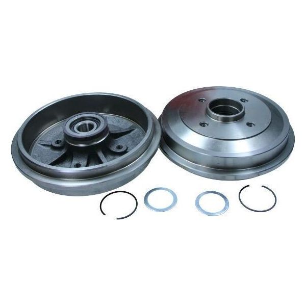 2X Maxgear Tamburo Freno 19-3681 Posteriore Per Peugeot 206 Hatchback (2A/C)-image