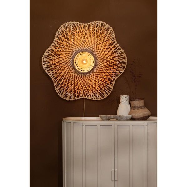 Good & Mojo Deckenleuchte "Maui", Braun, 1, Ø 87Cm H: 87Cm, Leuchten, Deckenleuchte-image