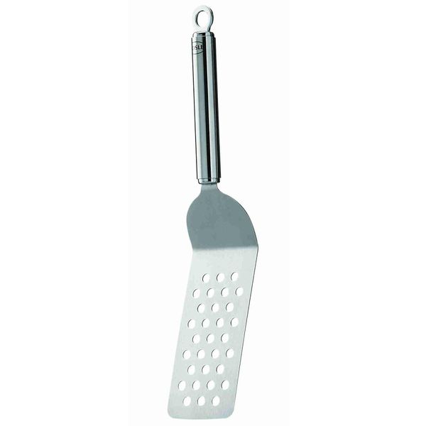 Sandwichpalette RÖSle, Silber (Edelstahlfarben), Edelstahl, KüChenpaletten, Pfannenwender Mit Lochung, Edelstahl 18/10, SpüLmaschinengeeignet-image