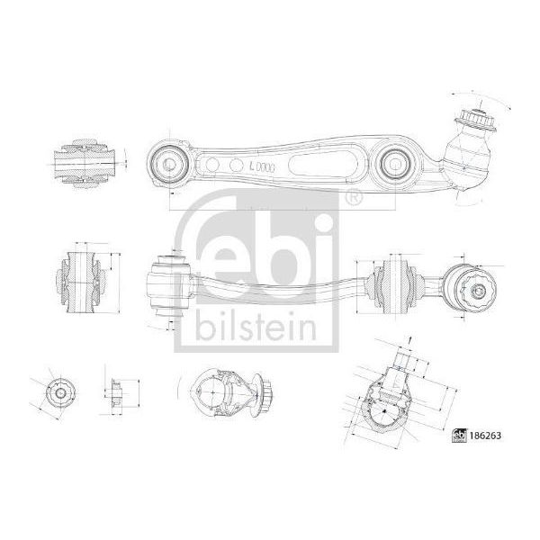 Braccio Oscillante Anteriore Land Rover Discovery V (L462) 16 - Sinistro Inferiore Posteriore-image