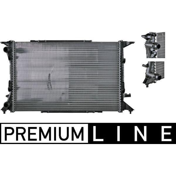 Mahle Cr 1060 000P - Oe 8K0121251R Radiatore, Raffreddamento Motore Per A4 (8K), A5 (8T), A5 (8F), A6 (4G), Q3 (8U), Q5 (8R)-image
