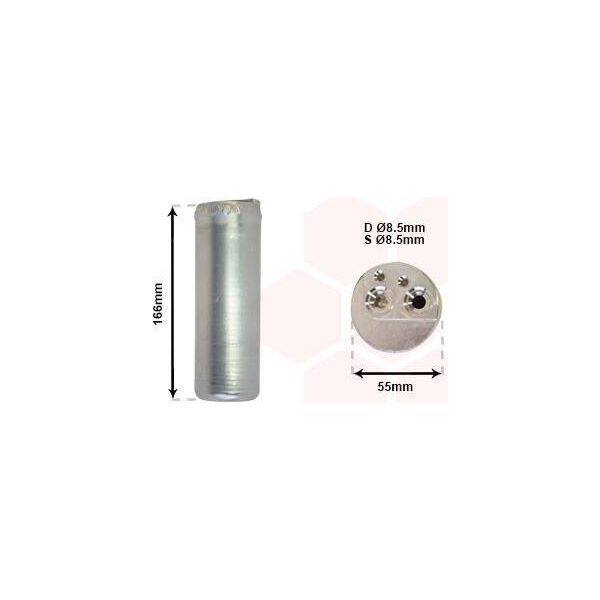 Van Wezel 3700D153 - Essiccatore Aria Condizionata Oe 09165715 Per Combo, Combo Tour, Corsa C (X01)-image