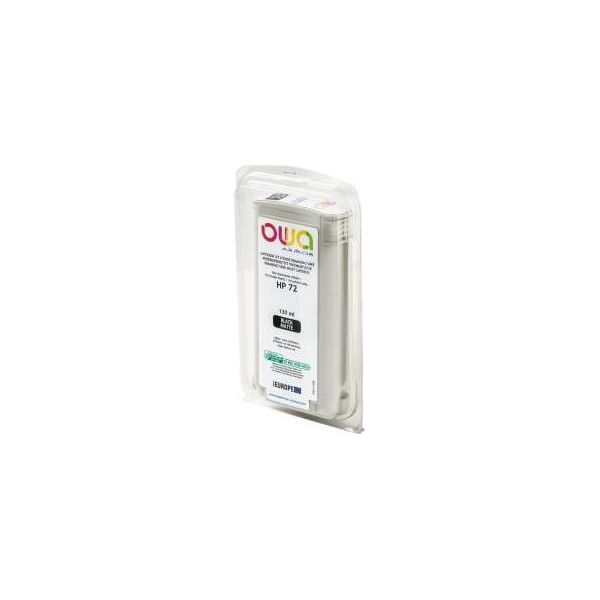 Inchiostro Owa Compatibile Con Hp 72 C9403A Nero Opaco 130Ml-image
