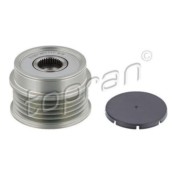 Topran 111 878 - Puleggia Alternatore Oe 028 903 119AB Per A4 (8D), A4 (8E), A6 (4B), Superb I (3U), Passat (3B)-image