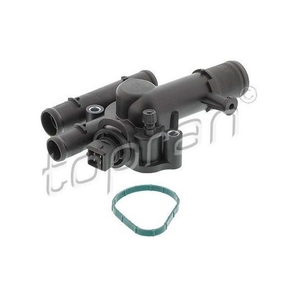Topran 700 996 - Oe 8200 112 054 Alloggiamento Termostato Per Scenic Ii, Megane Ii, Grand Scenic Ii (Jm)-image