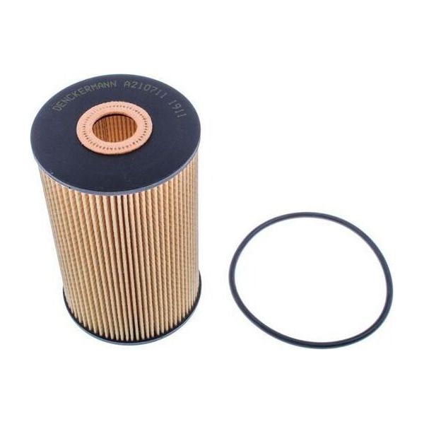 Filtro Olio Denckermann A210711 Elemento Filtrante Per Audi A8 (4D2, 4D8)-image