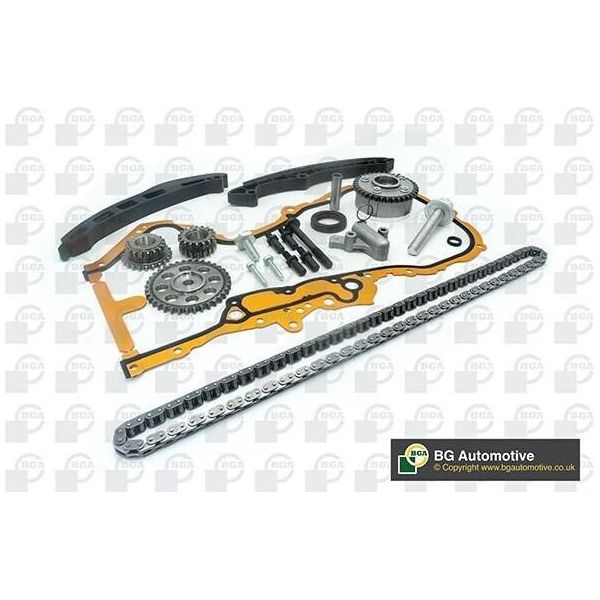 Bga TC0177VFK Kit Catena Di Distribuzione Catena Di Distribuzione Per Vw Golf V Hatchback (1K1) Golf Vi (5K1) Polo Hatchback (6R1, 6C1) Touran (1T1, 1T2) Passat Variant-image