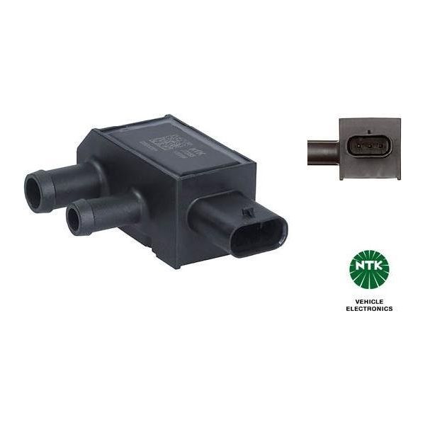 Ntk 77355 Sensore Di Pressione Dei Gas Di Scarico-image