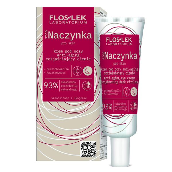 Flos-Lek Solution For Sagging Capillaries Eye Cream Con Effetto Anti-Età E Luminoso, 30 Ml.-image
