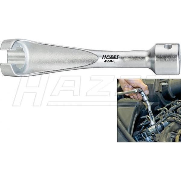 Chiave Per Tubi A Iniezione 4550-5 ∙ Cava Quadrata Da 1/2 Pollice (12,5 Mm) ∙ Profilo Esterno A Doppio Esagono ∙ Sw 14 Mm-image