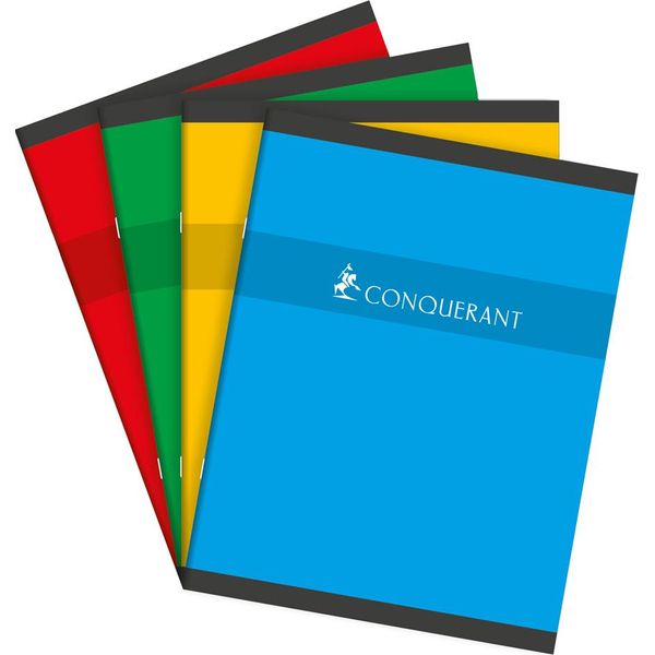Conquerant Sept Heft, 170 X 220 Mm, Kariert, 48 Blatt-image