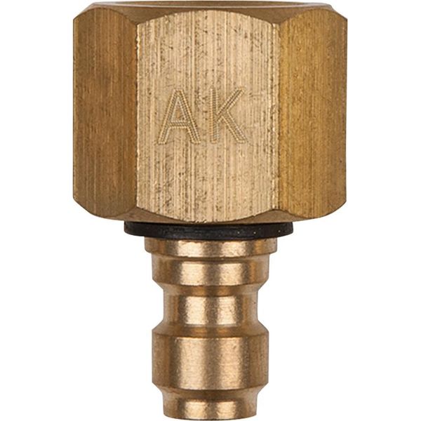 Ks Tools Adattatore Per Filettatura Femmina M12X1,5 E Attacco Per Tubo Flessibile Da 1/4" - 150.2651"-image