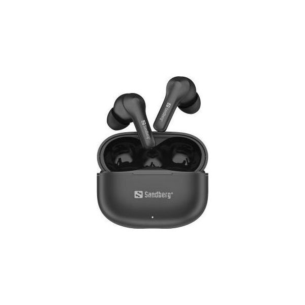 Sandberg 126-51, True Wireless Stereo (Tws), Musica / Tempo Libero, 20 - 20000 Hz, 40 G, Cuffie Con Microfono, Nero-image