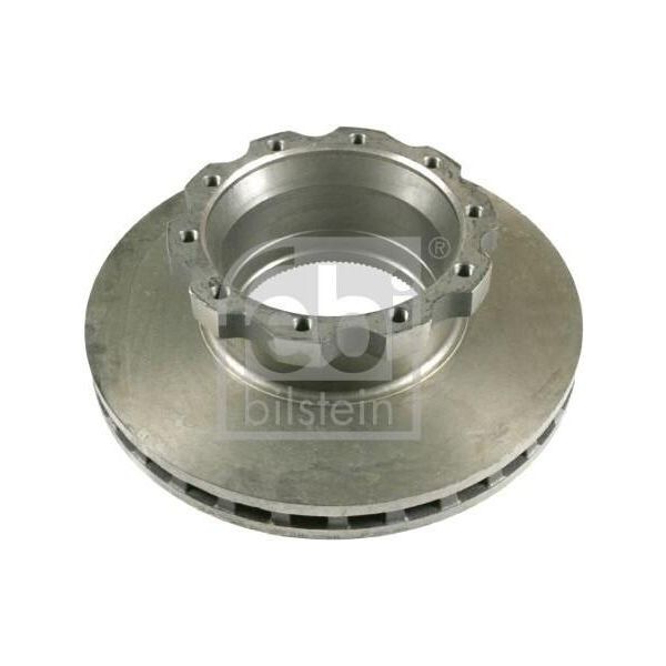 2X Disco Freno Posteriore Febi Bilstein 10932 Per Neoplan Centroliner Per Man Hocl-image