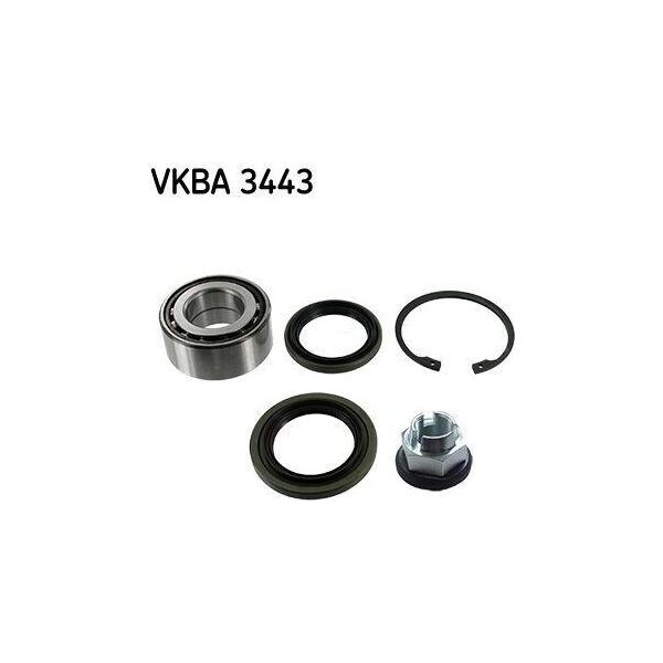 Set Cuscinetti Ruota Anteriori Skf Per Volvo V40 Station Wagon (645) 80 Mm Vkba 3443-image