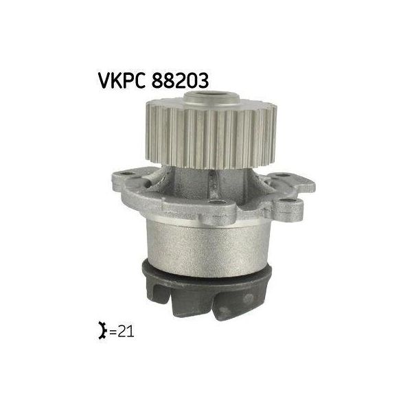 Pompa Refrigerante Skf Pompa Acqua Per Lada Samara (2108, 2109, 2115, 2113, 2114) Vkpc 88203-image