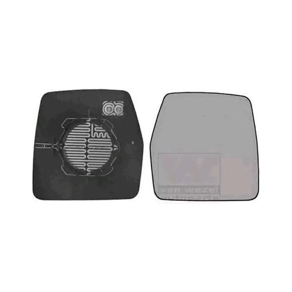 Van Wezel Specchio Retrovisore Esterno Destro Per Fiat Scudo Furgone (220) Convesso Riscaldabile 1610838-image