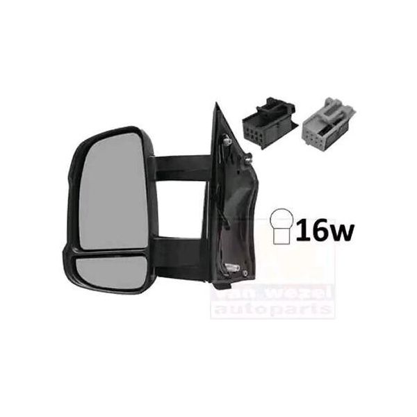 Van Wezel 1651815 - Oe 735424432 Specchio Esterno, Sinistro Per Jumper, Ducato, Boxer-image