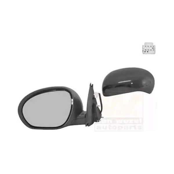 Van Wezel 3380805 - Oe 963021KA2C Specchio Esterno Sinistro Per Juke (F15)-image