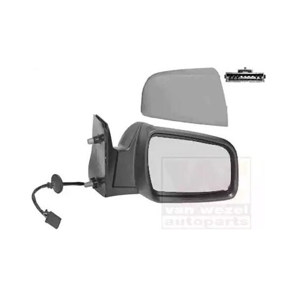Van Wezel 3796808 Specchietto Retrovisore Esterno Destro Per Opel Zafira B (A05) Convesso Riscaldato Primerizzato-image