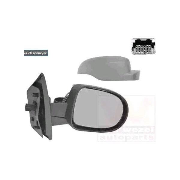 Van Wezel 4372818 - Oe 963011368R Specchio Esterno Destro Per Twingo Ii (CN0)-image