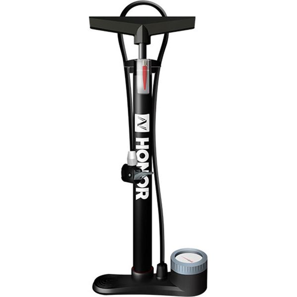 Pompa A Pedale Per Bicicletta, 160PSI, Con Manometro, Per Valvole Presta E Schrader, Pneumatico E Ago A Sfera, Pompa Ad Aria Versatile-image