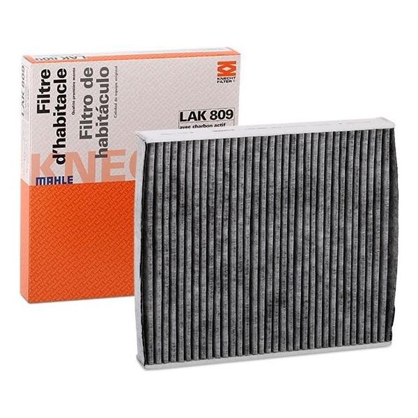 Mahle Lak 809 - Filtro Aria Abitacolo Oe 6R0819653 Per A1 (8X), Classe G (W463), Ibiza (6J, 6P), Toledo Iv (KG3), Fabia Ii (54), Fabia Iii (Nj), Rapid (Nh), Roomster (5J), Polo (6C, 6R)-image