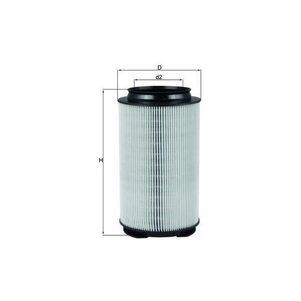 Filtro Aria Mahle Lx 1628 Per Mini Hatchback (R50, R53) Cartuccia Filtrante-image