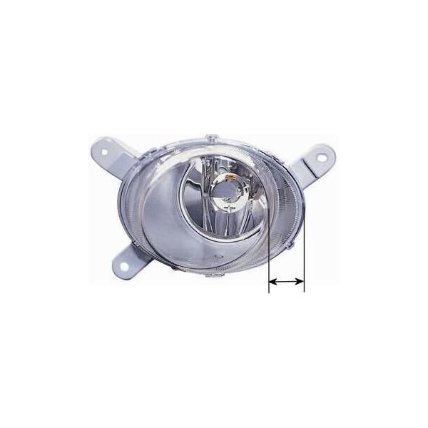 Van Wezel 5921995 H1 Faro Antinebbia Sinistro Per Volvo S60 I (384) Faro Antinebbia-image