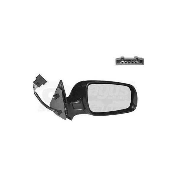 Van Wezel 7620808 Specchietto Esterno Specchietto Laterale Destro Per Skoda Octavia I Combi (1U5) Convesso Riscaldato-image