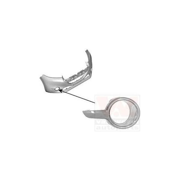 Van Wezel Paraurti Cromato Anteriore Destro Per Peugeot 208 I-image
