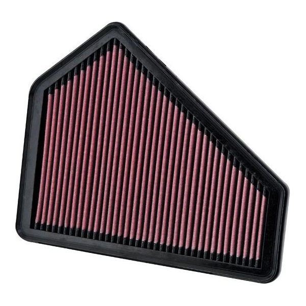 Filtro Aria Ad Alte Prestazioni K&N 33-2411 Per Cadillac Cts A1LL Filtro A Lunga Durata Quadrato-image