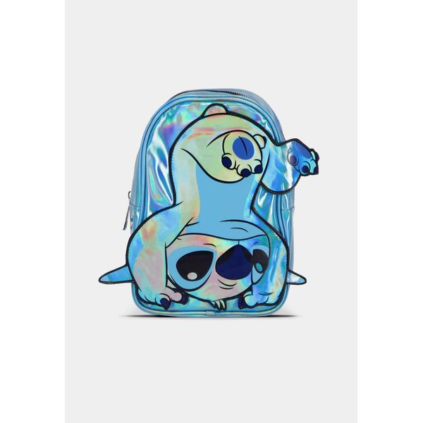 Mini Plecak Lilo & Stitch - BłYszcząCy Stitch, Licencjonowany Produkt-image